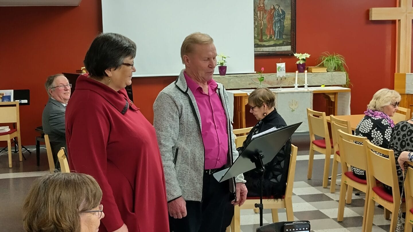 55 vuotis Nilsiän yhdistyksen juhlakerho.